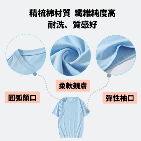 客製化客製化商品 精梳棉T-shirt禮品