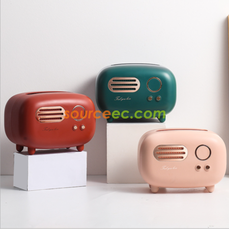 客製化收音機造型紙巾盒禮品