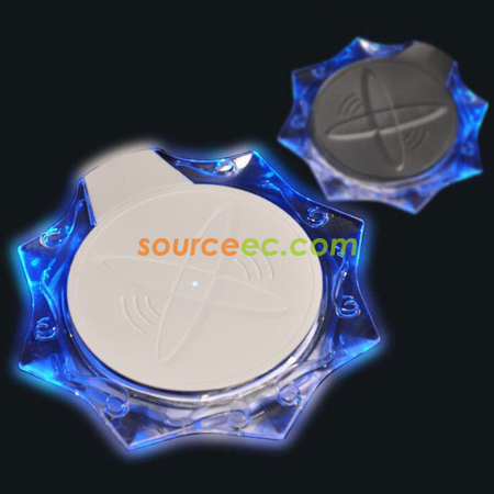 客製化水晶發光無線充電器禮品