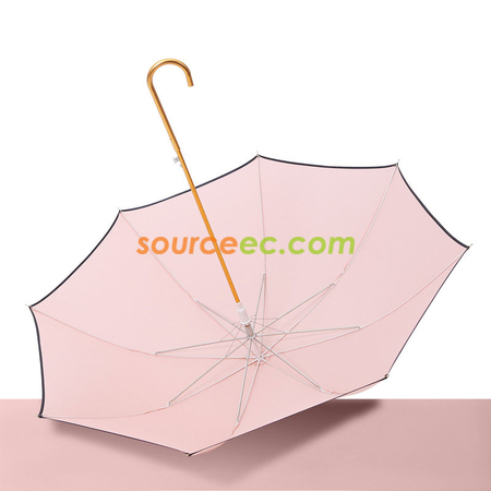客製化8K直杆傘彎柄雨傘禮品