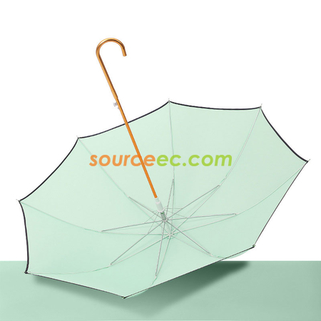 客製化8K直杆傘彎柄雨傘禮品