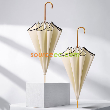 客製化8K直杆傘彎柄雨傘禮品