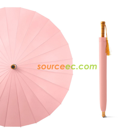 客製化24骨直桿長柄雨傘禮品