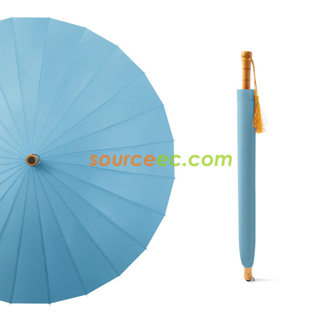 客製化24骨直桿長柄雨傘禮品