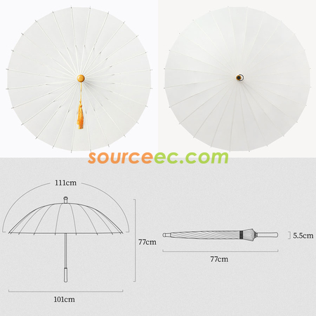 客製化24骨直桿長柄雨傘禮品