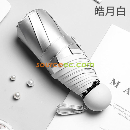 客製化五摺晴雨两用折叠伞禮品