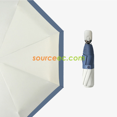 客製化三摺黑膠自動廣告雨傘禮品