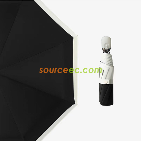 客製化三摺黑膠自動廣告雨傘禮品