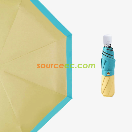 客製化三摺黑膠自動廣告雨傘禮品