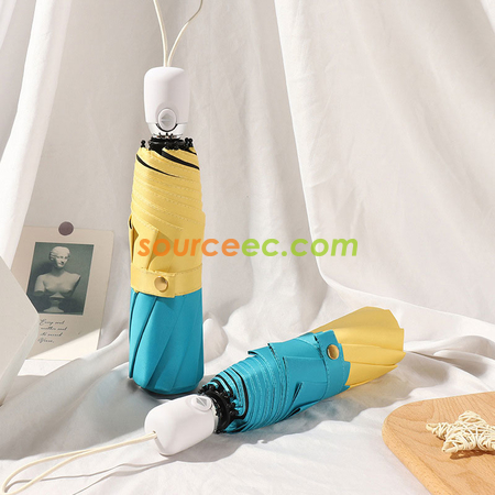 客製化三摺黑膠自動廣告雨傘禮品