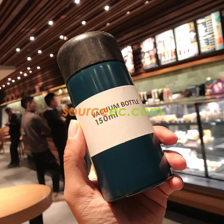 客製化木紋304不鏽鋼保溫杯禮品