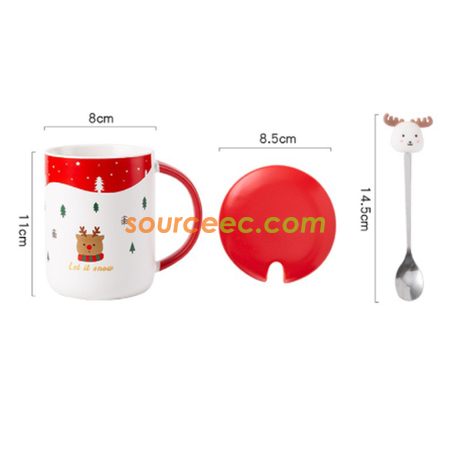 客製化聖誕陶瓷杯禮品
