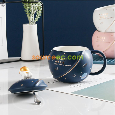 客製化太空人星球馬克杯禮品