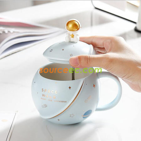 客製化太空人星球馬克杯禮品