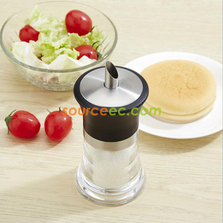 客製化有機玻璃砂糖瓶禮品