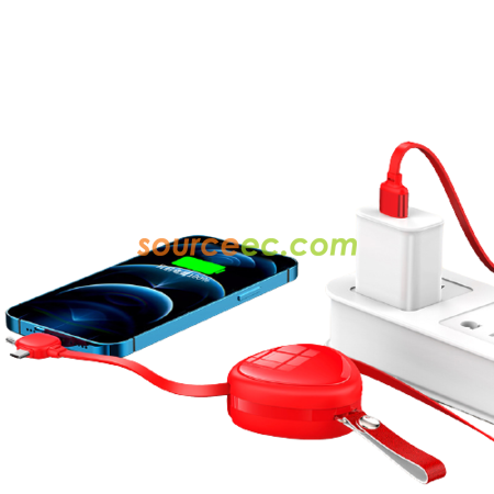 客製化三合一伸縮數據線禮品
