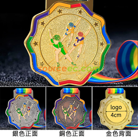 客製化溜冰金屬獎牌禮品