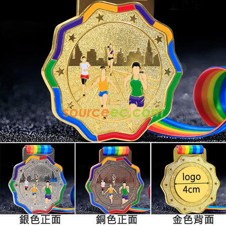 客製化跑步金屬獎牌禮品