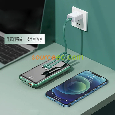客製化吸盤移動電源禮品