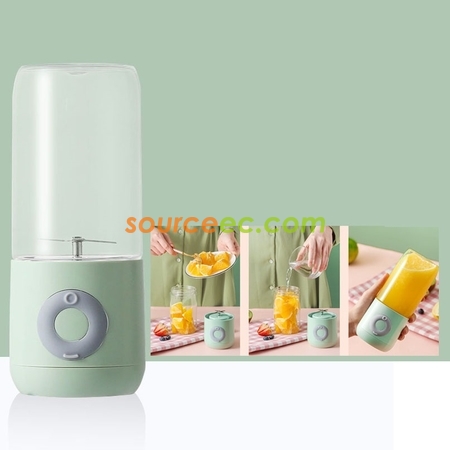 客製化500ML 便攜USB充電榨汁杯禮品