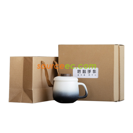 客製化泡茶陶瓷杯禮品