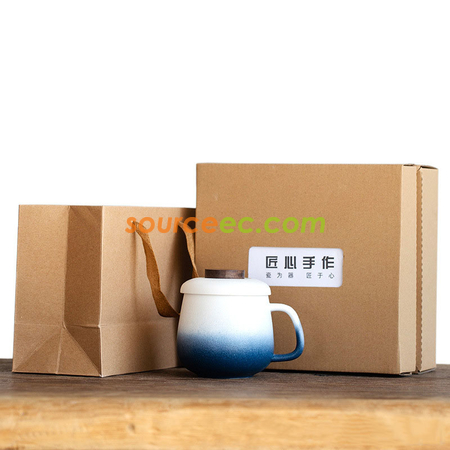 客製化泡茶陶瓷杯禮品