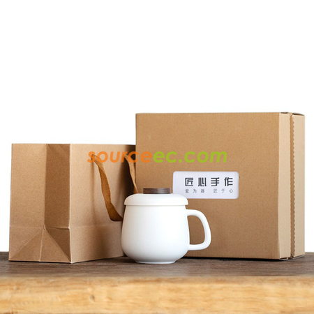 客製化泡茶陶瓷杯禮品