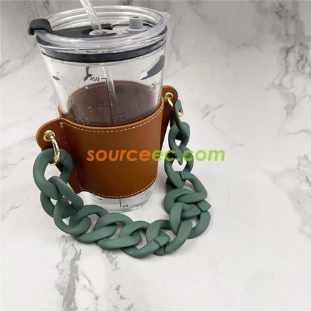 客製化PU皮手提杯套禮品