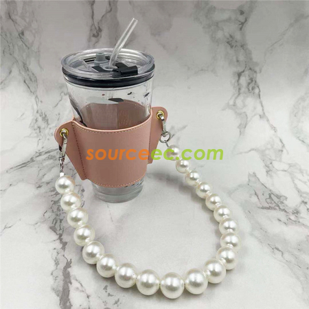 客製化PU皮手提杯套禮品
