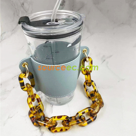 客製化PU皮手提杯套禮品