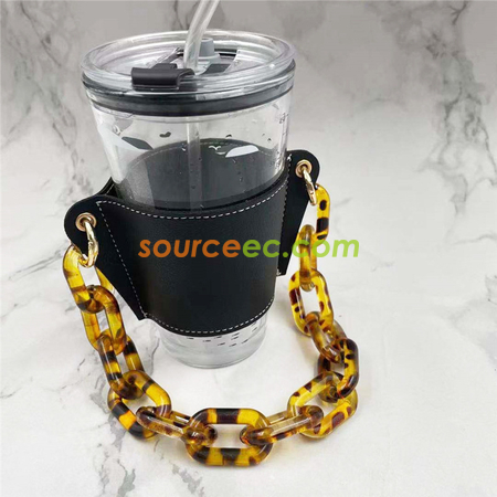 客製化PU皮手提杯套禮品