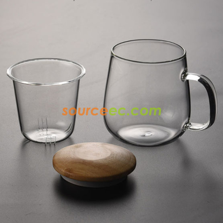 客製化玻璃泡茶杯禮品