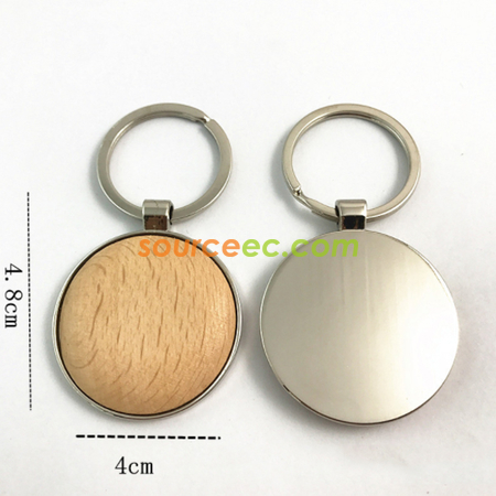 客製化時尚木質匙扣禮品