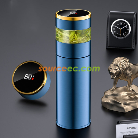 客製化智能茶水分離客製化保溫杯禮品