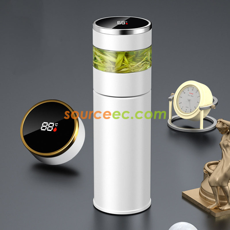 客製化智能茶水分離客製化保溫杯禮品