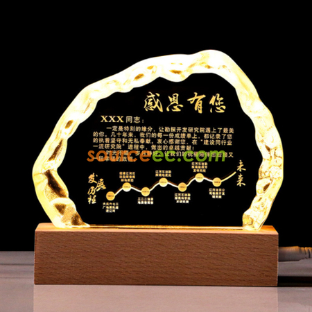 客製化創意水晶擺件禮品