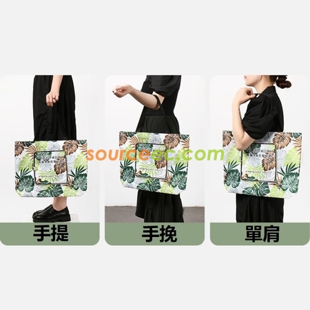客製化折疊拉鏈購物袋禮品