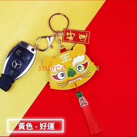 客製化創意福虎鑰匙扣禮品