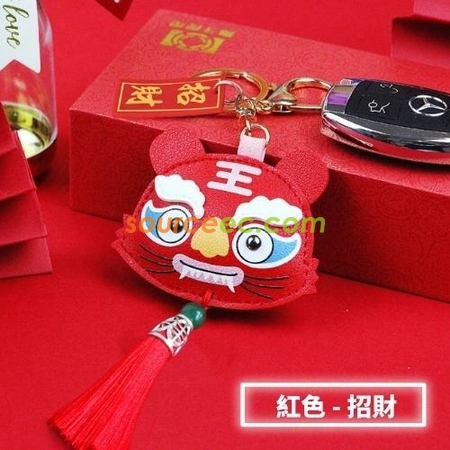 客製化創意福虎鑰匙扣禮品