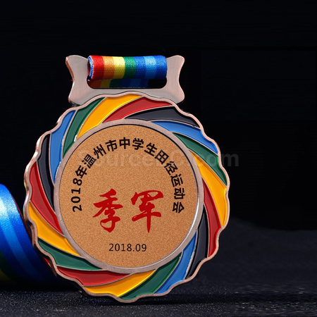 客製化點漆彩色獎牌禮品
