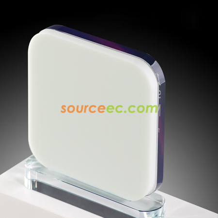 客製化白玉水晶獎座禮品