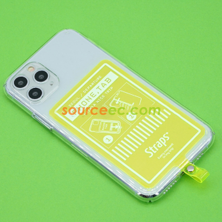 客製化透明PVC手機掛繩禮品