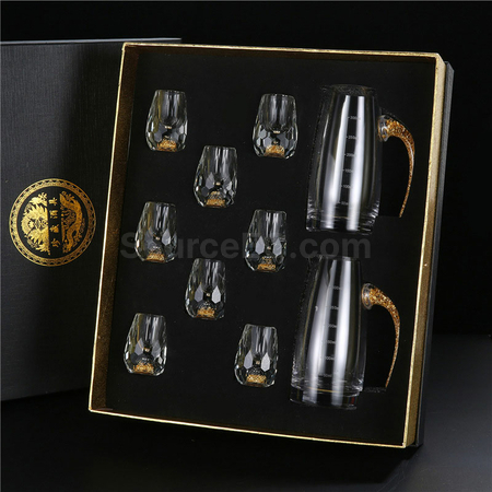 客製化水晶玻璃小酒杯禮品