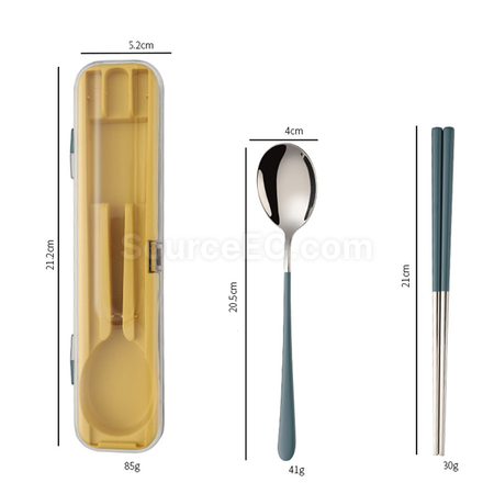 客製化翻蓋式便攜餐具套裝禮品