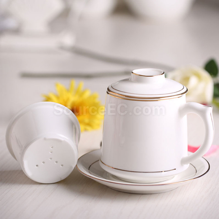 客製化陶瓷泡茶杯禮品