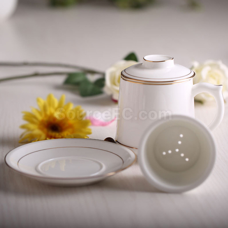 客製化陶瓷泡茶杯禮品