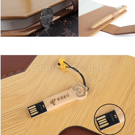 客製化商務 筆記本 筆 USB 套裝禮品