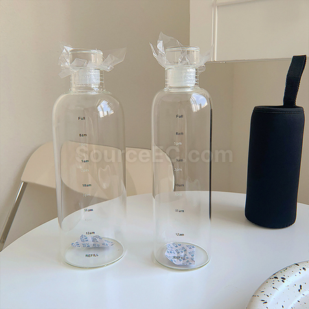 客製化時間刻度玻璃杯禮品