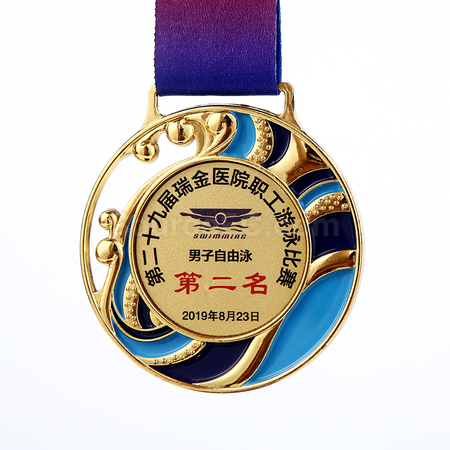 客製化乘風破浪獎牌禮品