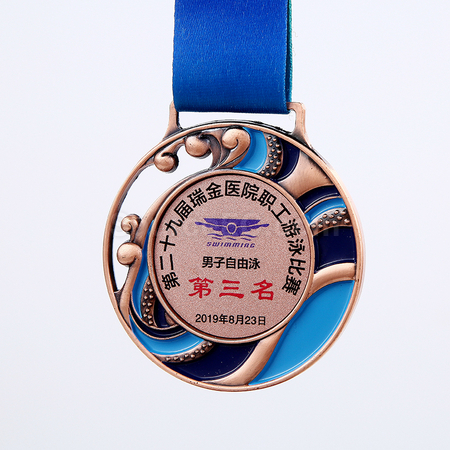 客製化乘風破浪獎牌禮品